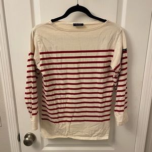 Women’s Saint James Boat Neck Striped Sweater